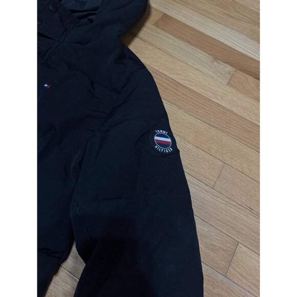 Tommy Hilfiger Men’s Parka Coat Black Warm Like Down Size M READ DESCRIPTION - Picture 5 of 16